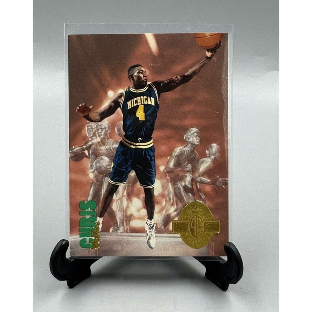 1993 Classic Four Sport Chris Webber #311 Michigan Wolverines Rookie Card